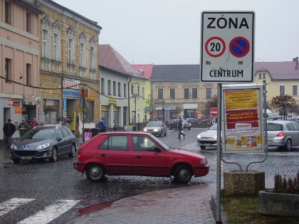 dopravné značenie v meste